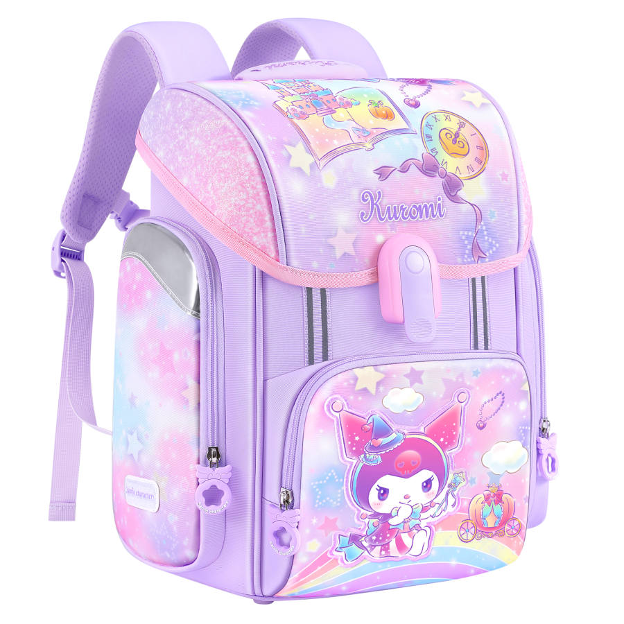 Sanrio Kuromi My Melody Polyester Student Bag Regular Women's Multicolor