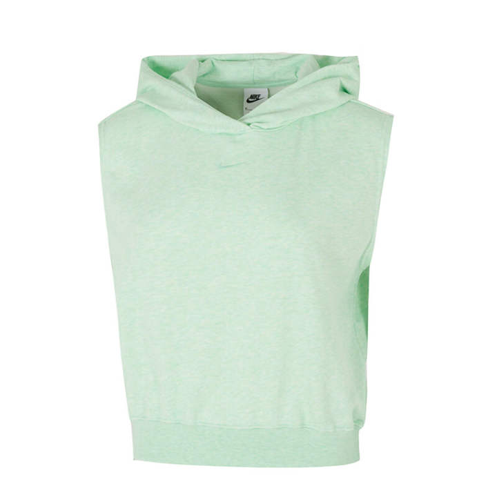 Nike Nike T Shirts Women's Green Hooded Moderate