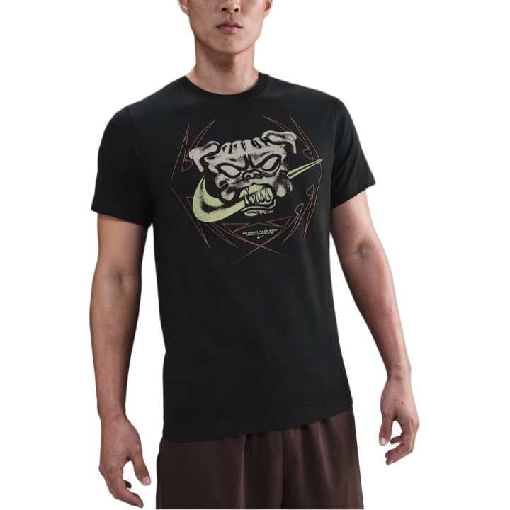 Nike Nike Clothing T Shirts Men's Black Crew Neck