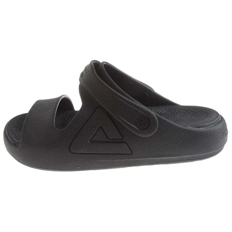 PEAK PEAK Quiet Quick Dry Slide Slippers Unisex All Black