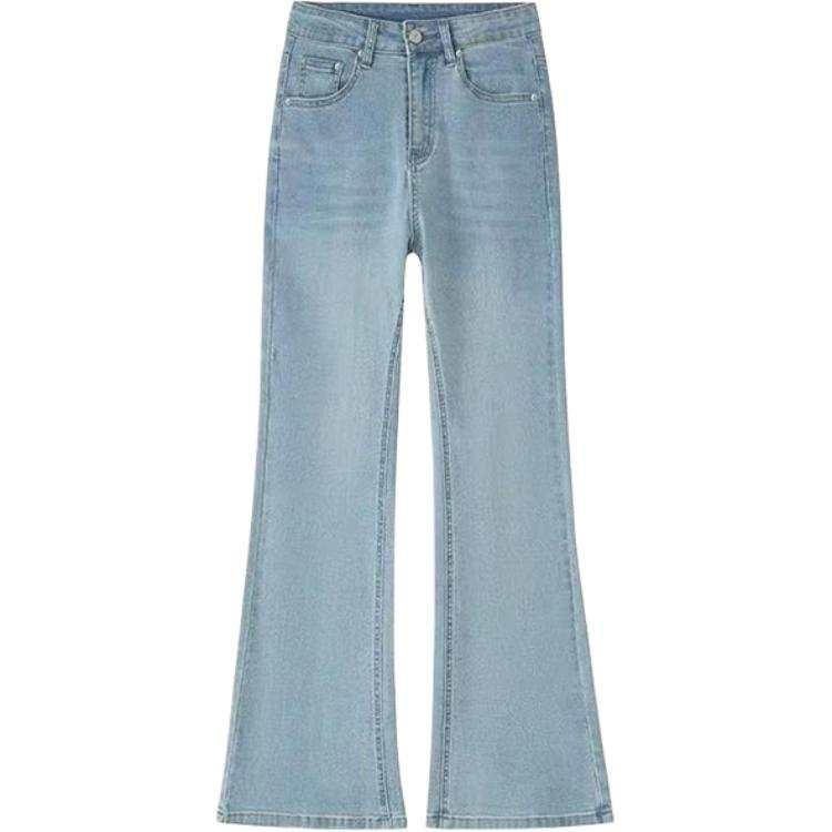 MARIE·COCO MARIE·COCO Jeans Women's Light Blue Moderate Flared Pants