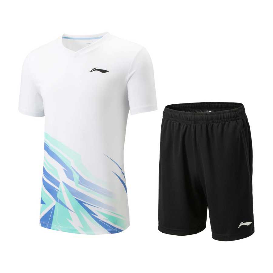Li-Ning Li Ning Badminton Collection Badminton Jersey Set Unisex Standard White