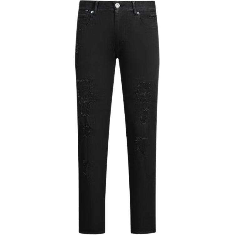 ARMANI EXCHANGE Jeans Men's Black Moderate Straight Fit Pants
