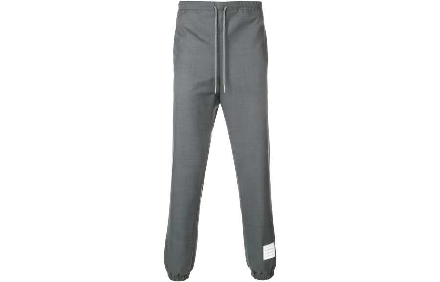 THOM BROWNE THOM BROWNE· Knitted Sweatpants Men's Medium Gray
