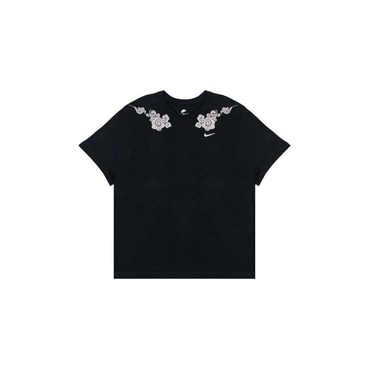 Nike Nike Sportswear T Shirts Men's Black Crew Neck Straight Fit