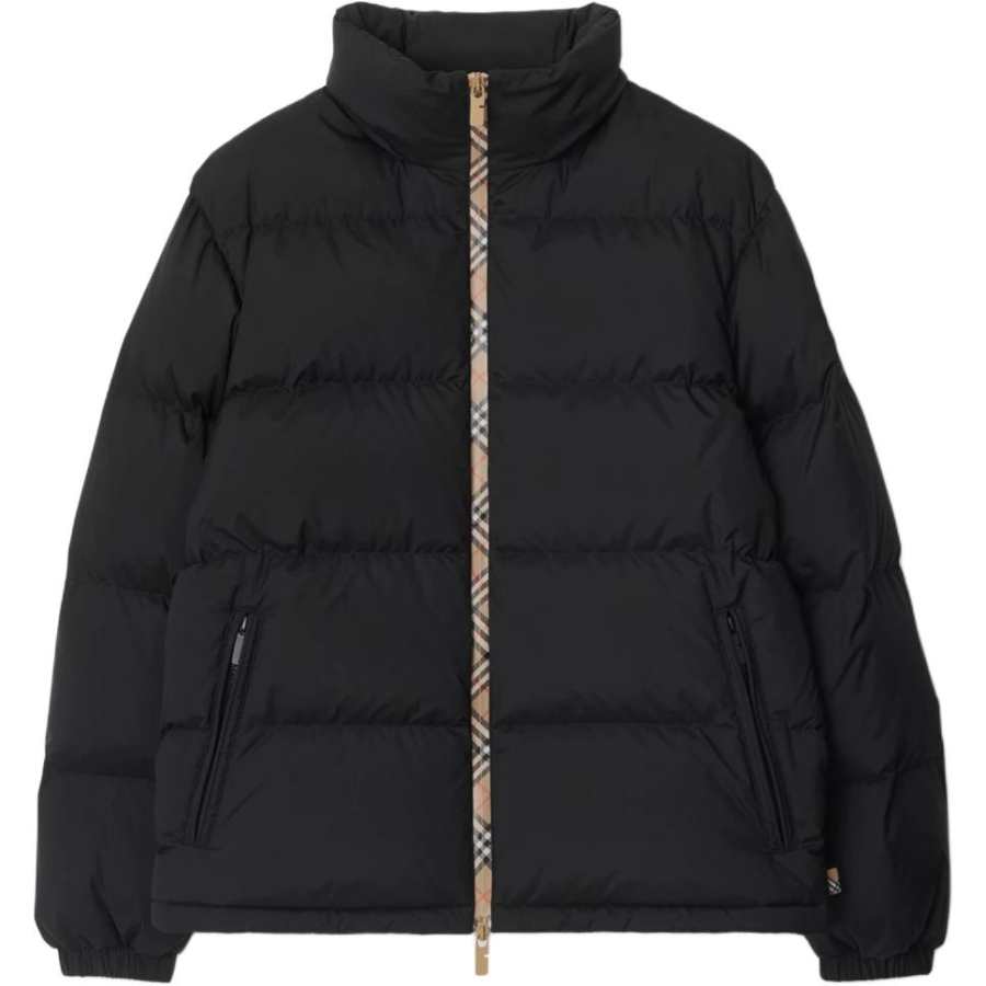 Burberry Burberry Check trimmed Puffer Jacket