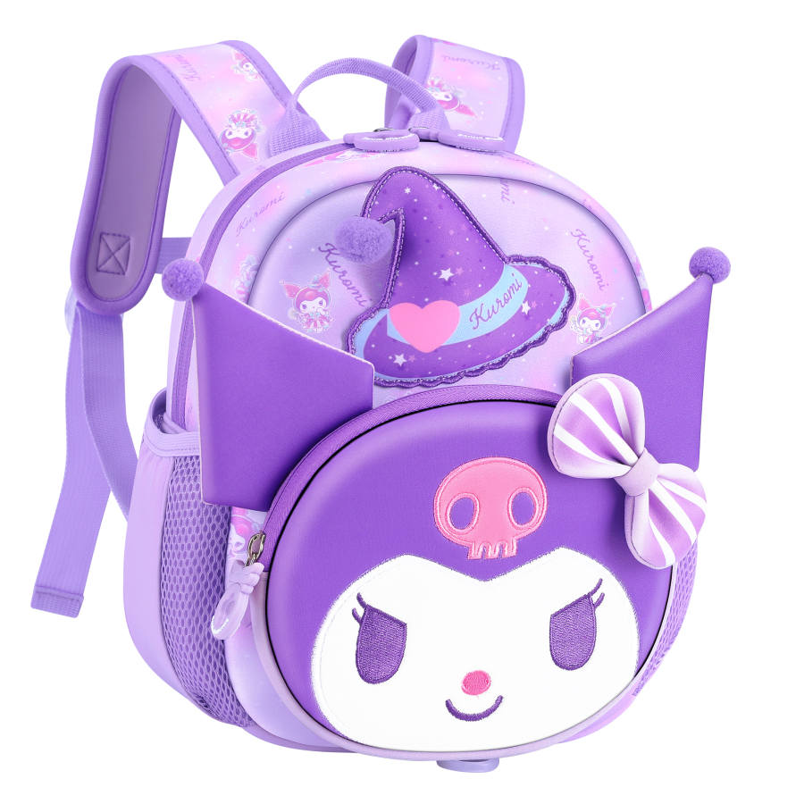 Sanrio Kuromi Polyester Student Bag Regular Women's Purple