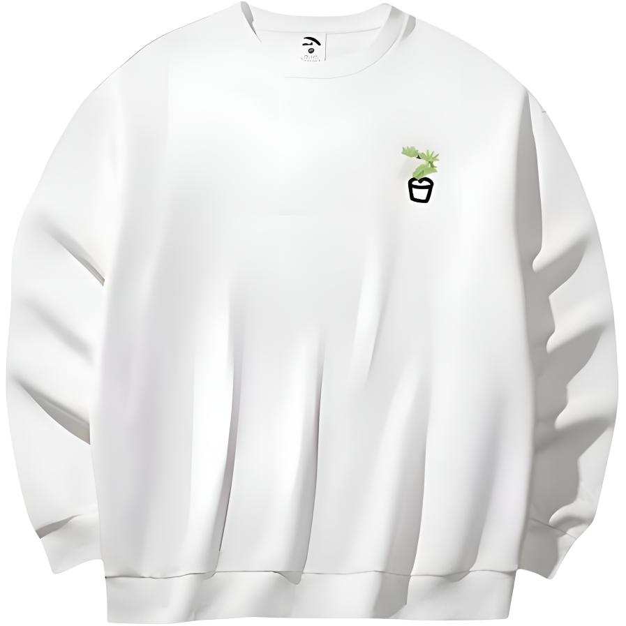 Anta x YOUHUAZHISHUO,LIANMINGKUAN Lifestyle Collection Sports Lifestyle Collection Sweatshirt Unisex Ivory White