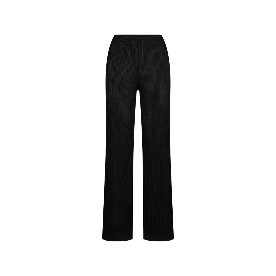 Skims FW25 SHEER KNIT STRAIGHT LEG PANT Knitted Sweatpants Women's