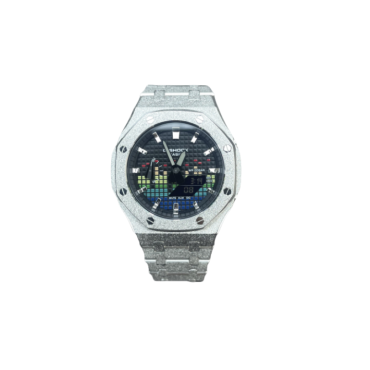 CASIO CASIO Custom Collection GA2100 Collection Quartz Movement Stainless Steel Watchband Watch Unisex