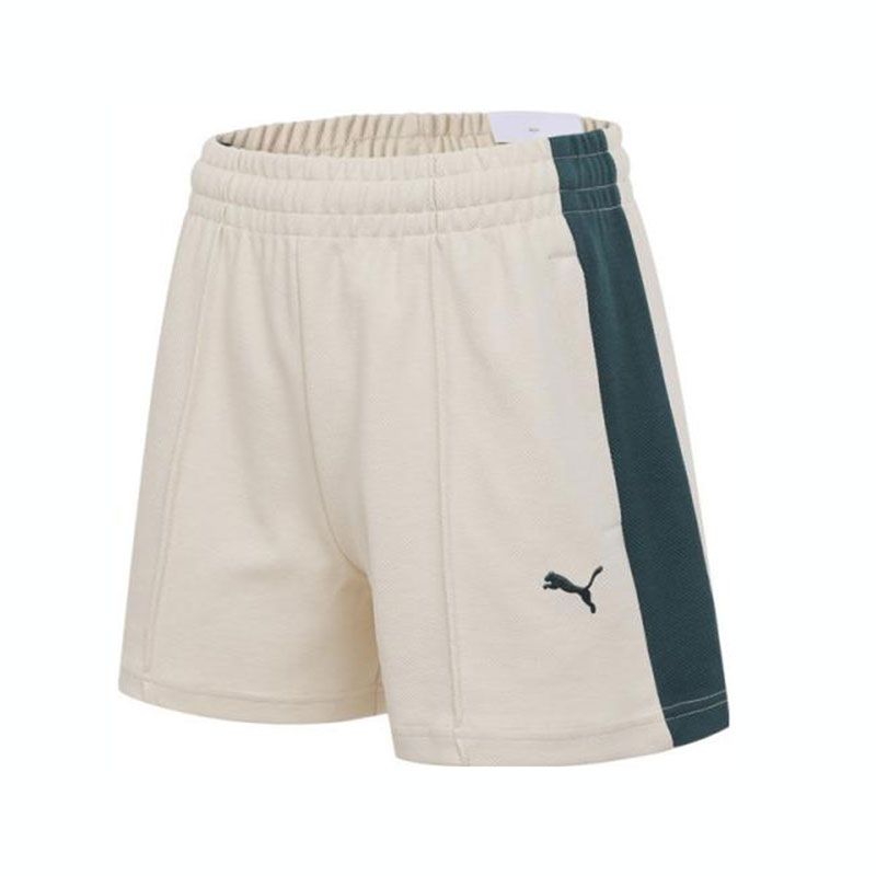 PUMA Casual Shorts Women's Beige Moderate