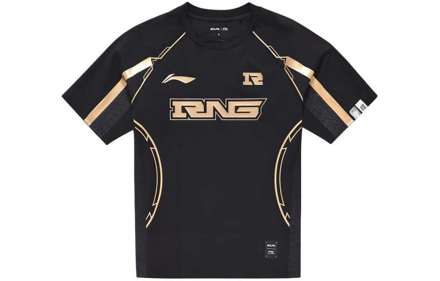 Li-Ning Li Ning Sports Life Collection T Shirt Unisex Black