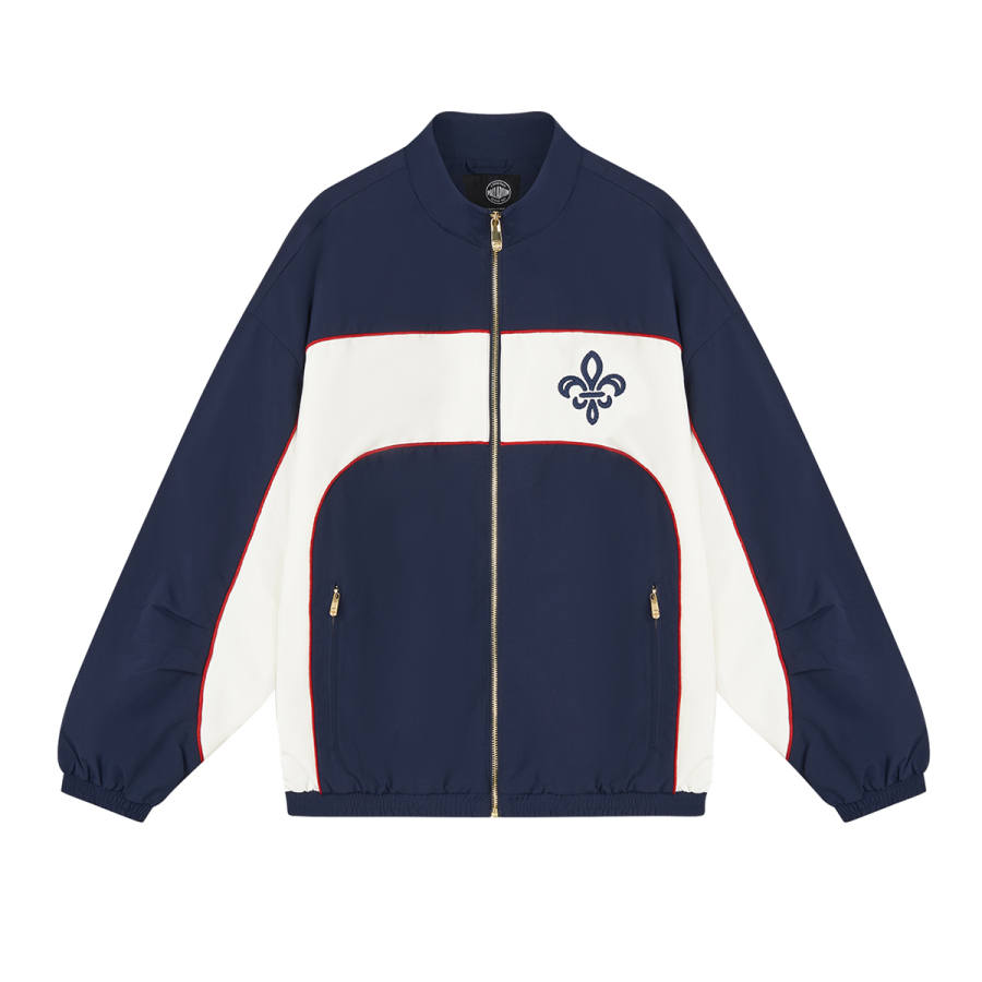 Palladium Jackets Unisex Sea Blue Stand Collar Moderate Other