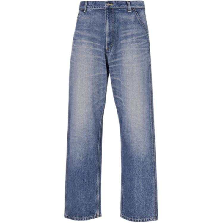 Onitsuka Tiger DENIVITA WIDE DENIM PANTS Jeans Men's Light Blue