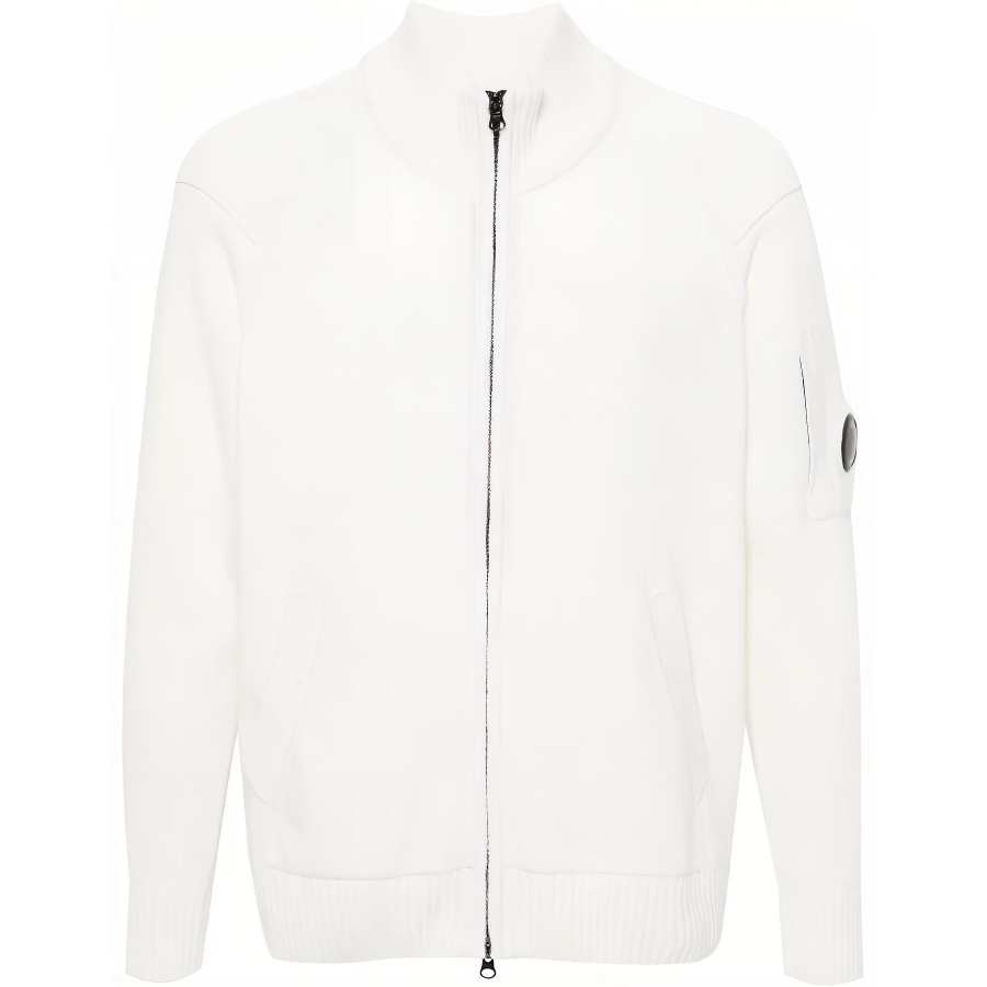 C.P.Company Lens-embellished cardigan