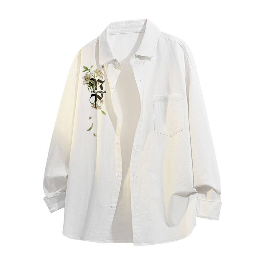 PAL ONGACO Shirts Unisex Lapel Moderate Other