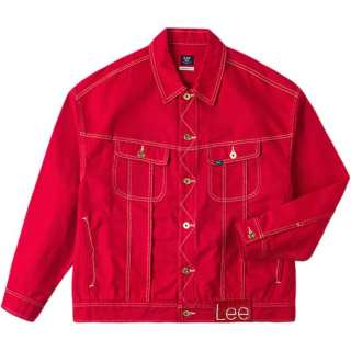 Lee Jackets Unisex Red Lapel Moderate Other