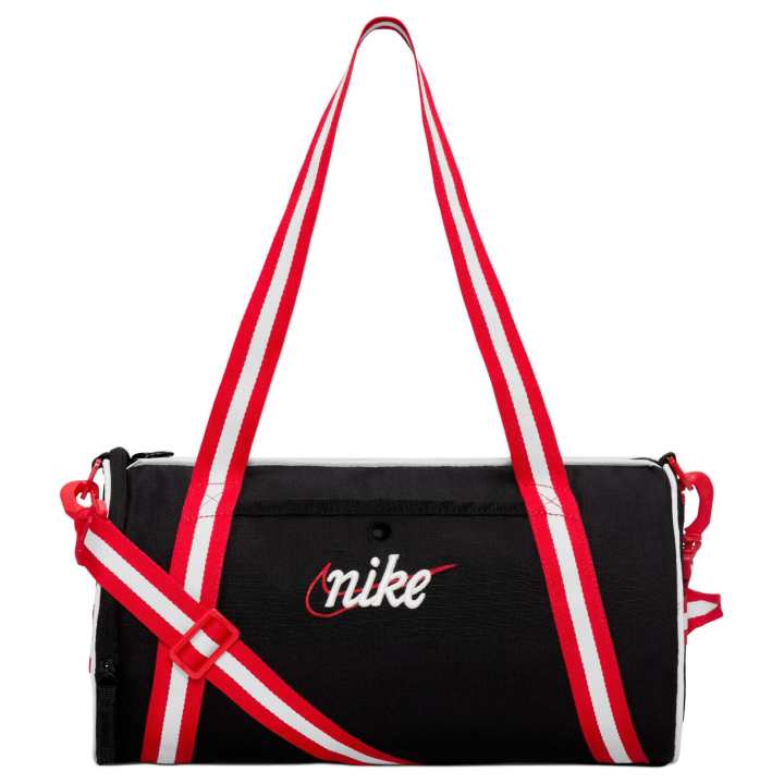 Nike Nike 10L Fabric Travel Bag Unisex Black & Red