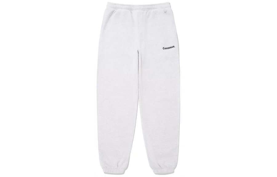 COVERNAT Knitted Sweatpants Unisex Gray Moderate Cuffed Pants