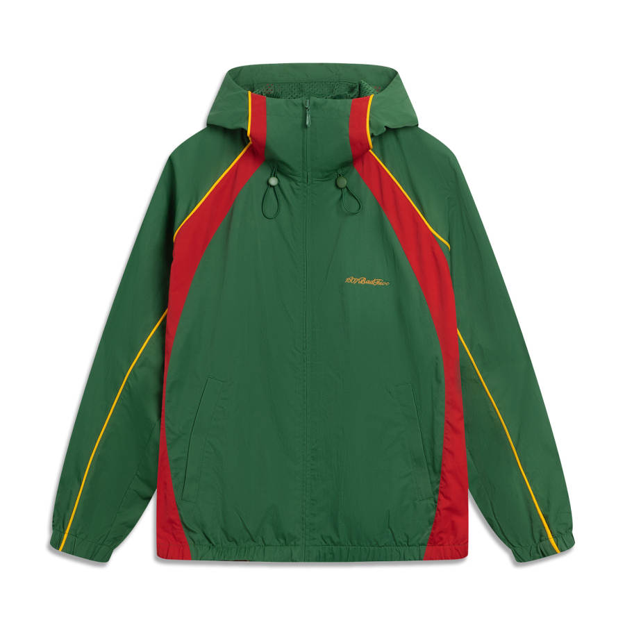 Li-Ning Li Ning Shaolin Temple Basketball Collection Trench Coat Men's Eden Green