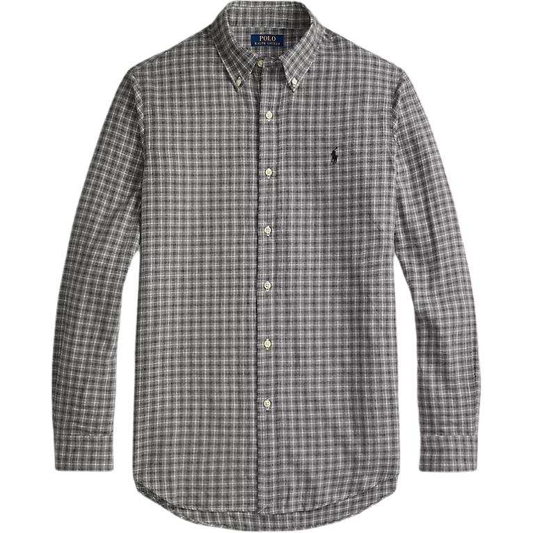 Polo Ralph Lauren Shirts Men's Light Gray Lapel Moderate Other