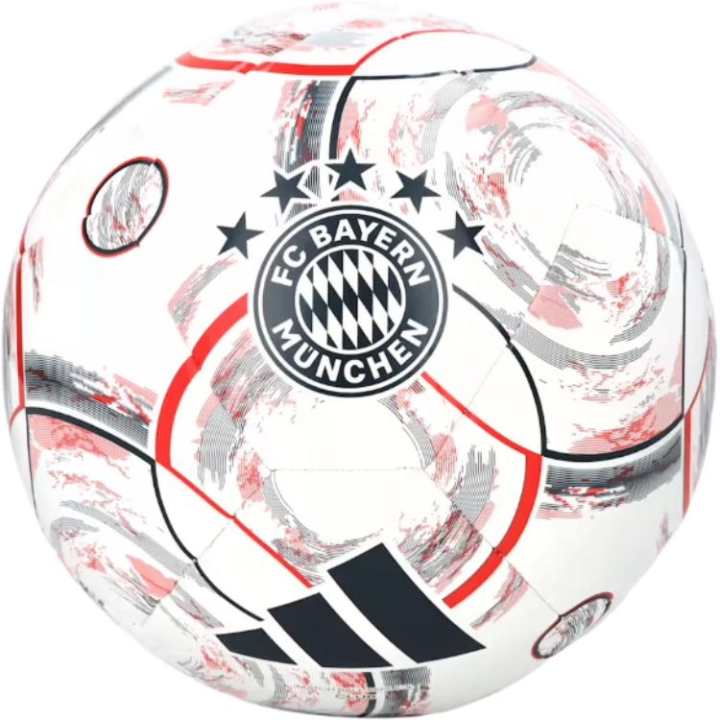 Adidas Adidas Size 5 Soccer Ball PVC Unisex White Red Gray