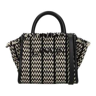 Lanvin Fashion Trend Polyester Handbag Women's Black
