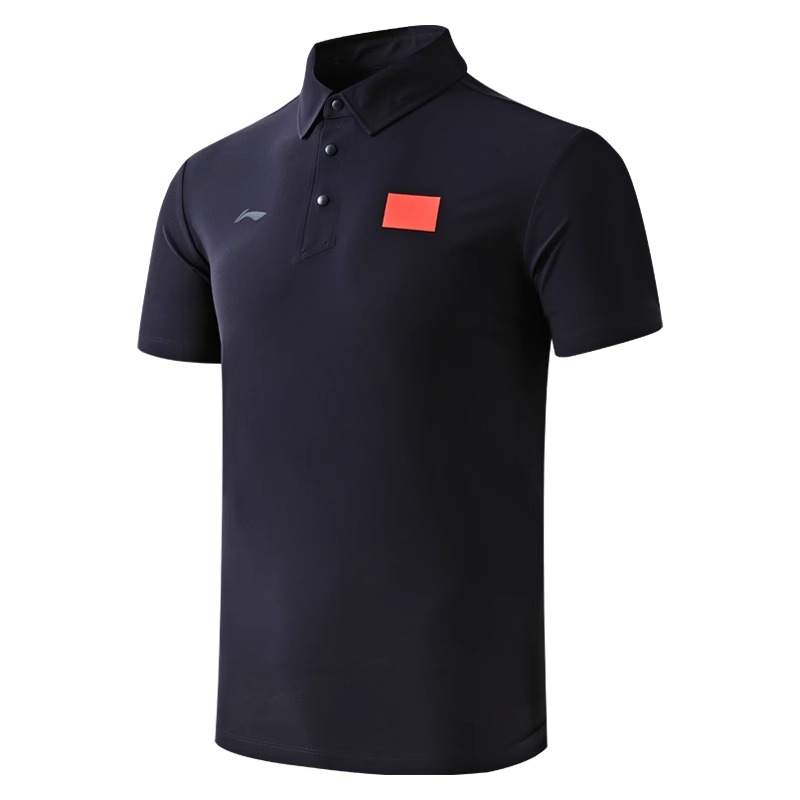 Li-Ning Li Ning Polo Shirts Unisex Polo Collar Moderate