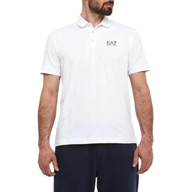 Emporio Armani logo-print polo shirt