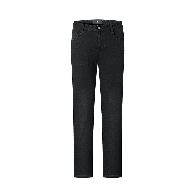 SEPTWOLVES SEPTWOLVES Jeans Unisex Black Moderate Slim Fit Pants