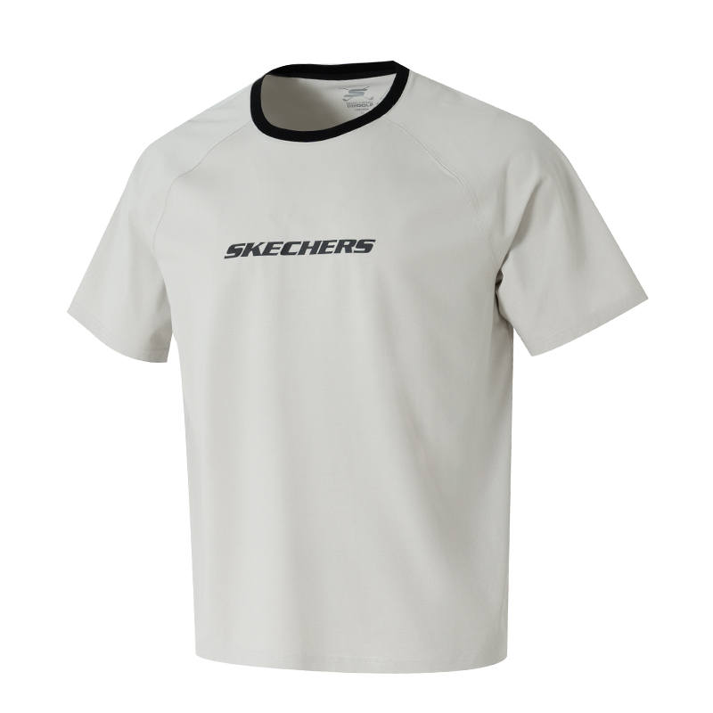 Skechers Sports Life Collection T Shirt Men's Gray/02VP