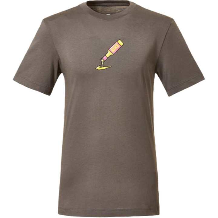 Nike Nike Clothing T Shirts Men's Brown Crew Neck