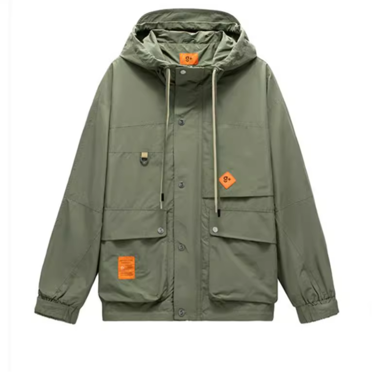 GOLDLION G+ Jackets & Coats Men's Khaki Green