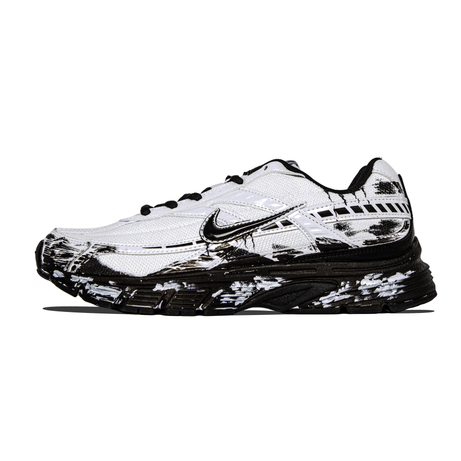 Nike Nike Initiator Abrasion Resistant Abrasion Resistant Low top Casual City Commuting Running Shoes Unisex White Black