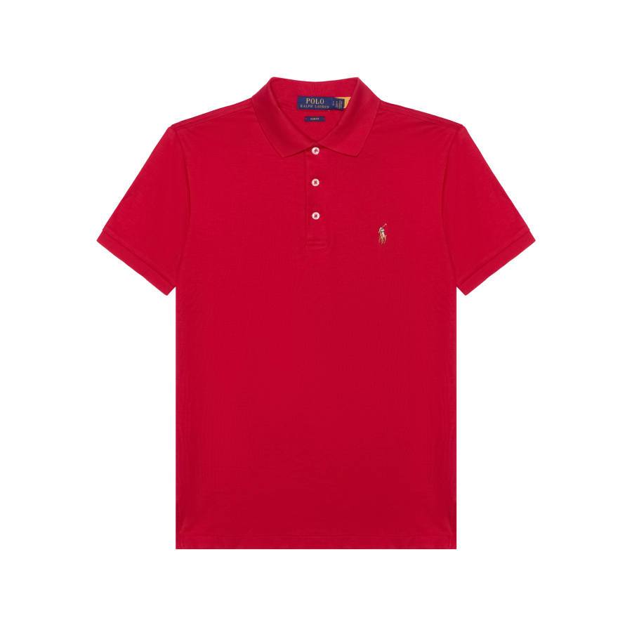 Polo Ralph Lauren Polo Shirt Slim Fit Men's Red