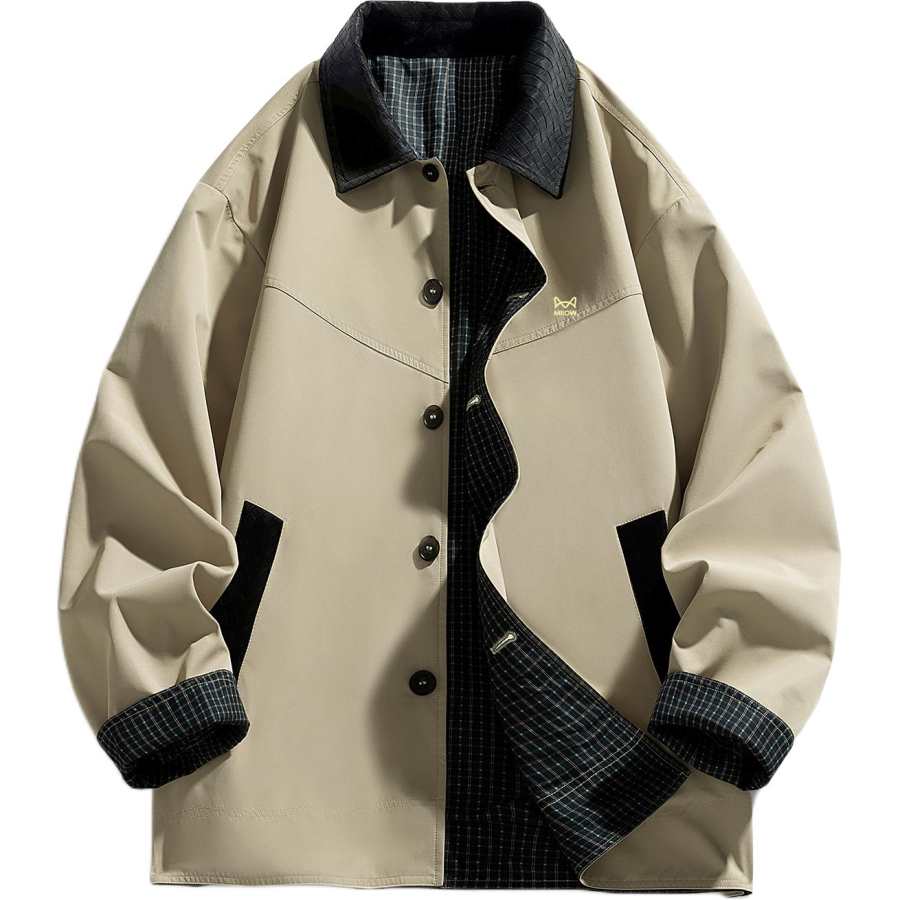 MIIOW Trend Party Series Trench Coats Women's Lapel Moderate Other