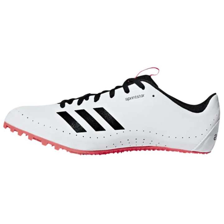 Adidas Adidas Sprintstar White Black Track And Field Shoes Unisex