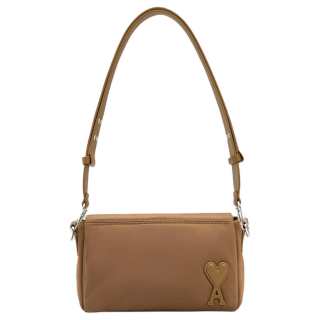 AMIPARIS Nylon Shoulder Bag Unisex Hazelnuts Brown