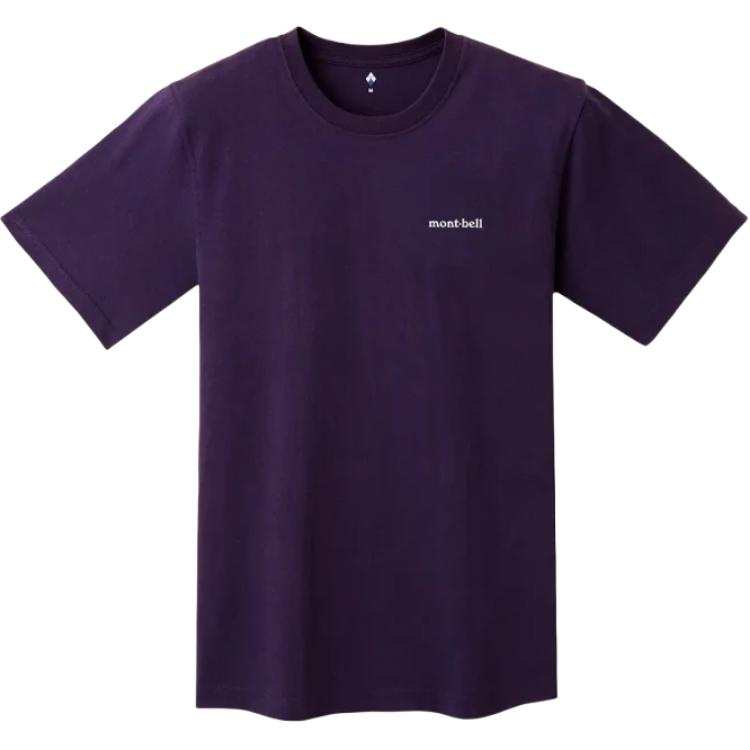 MONTBELL T Shirts Men's Crew Neck