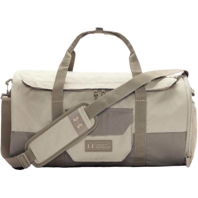 Under Armour Polyester Travel Bag Regular Unisex Forest Dog Taupe Gray