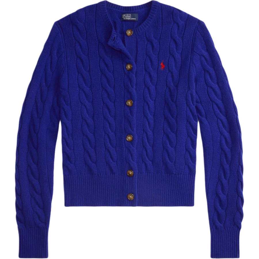 Polo Ralph Lauren Logo Embroidered Crewneck Cardigan