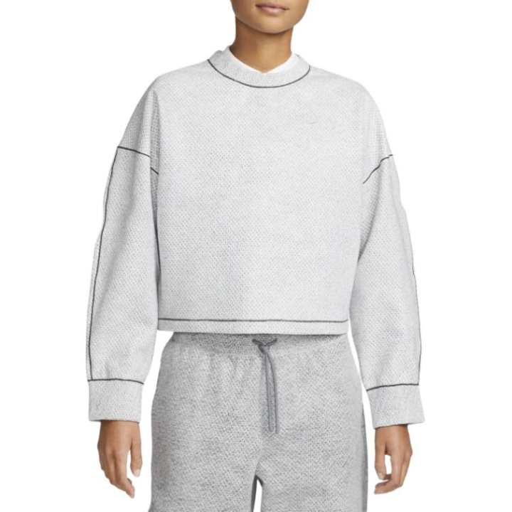 Nike Nike Sweatshirts Women's Gray Crew Neck Moderate