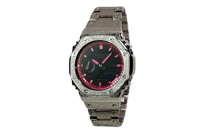 CASIO CASIO Custom Collection GA2100 Collection Quartz Movement Stainless Steel Strap Watch Men's Watches