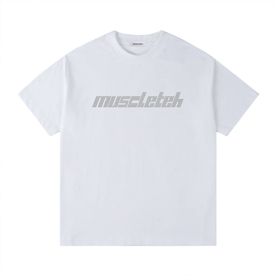 MUSCLETECH MUSCLETECH T Shirts Unisex Crew Neck Moderate