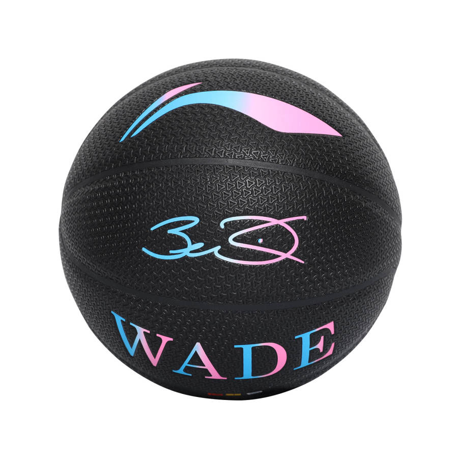 Li-Ning Li Ning China Mainland Version Pu Basketball Black Size 7 Street Training Competition Unisex