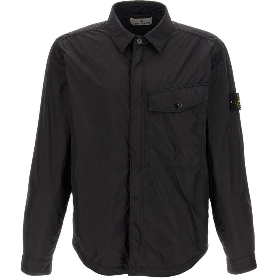 STONE ISLAND STONE ISLAND Compass Patch Zip Up Jacket
