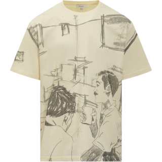 Jw Anderson Café Scene T-shirt
