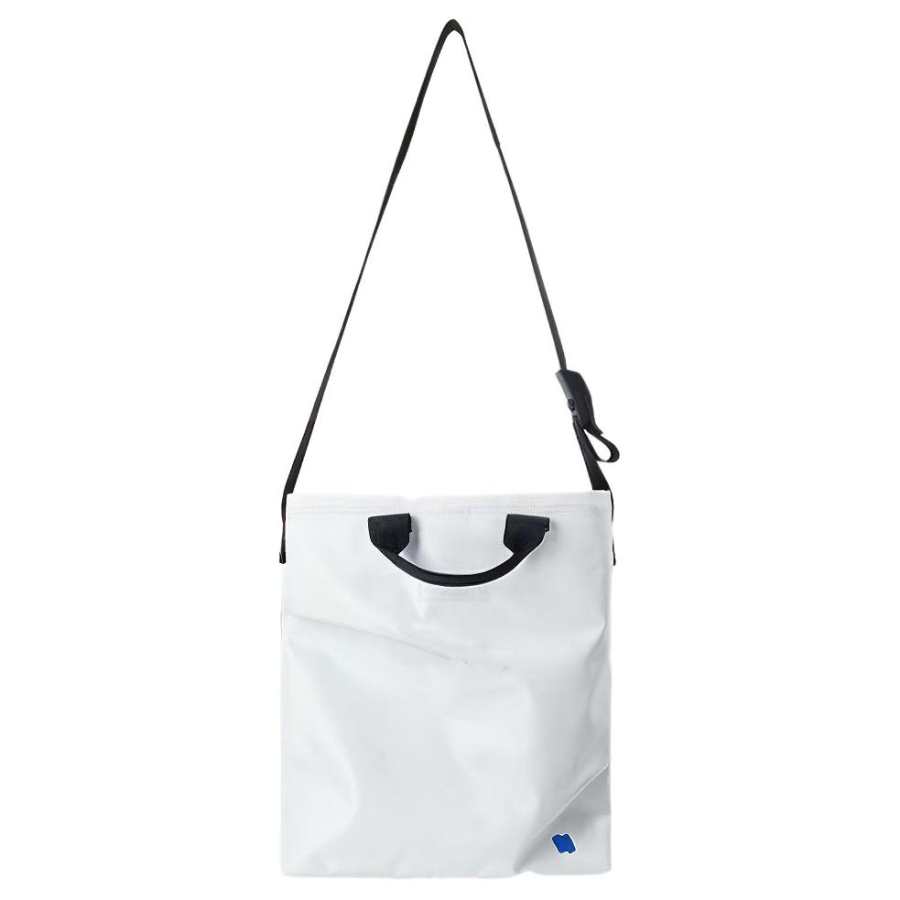 ADER ERROR Sheepskin Bucket Bag, Shoulder Bag, Crossbody Bag, Handbag Unisex White