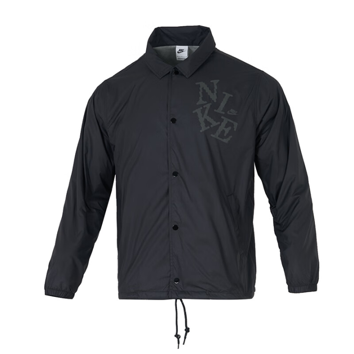 Nike Nike Swoosh Jackets Men's Black Lapel Moderate Other