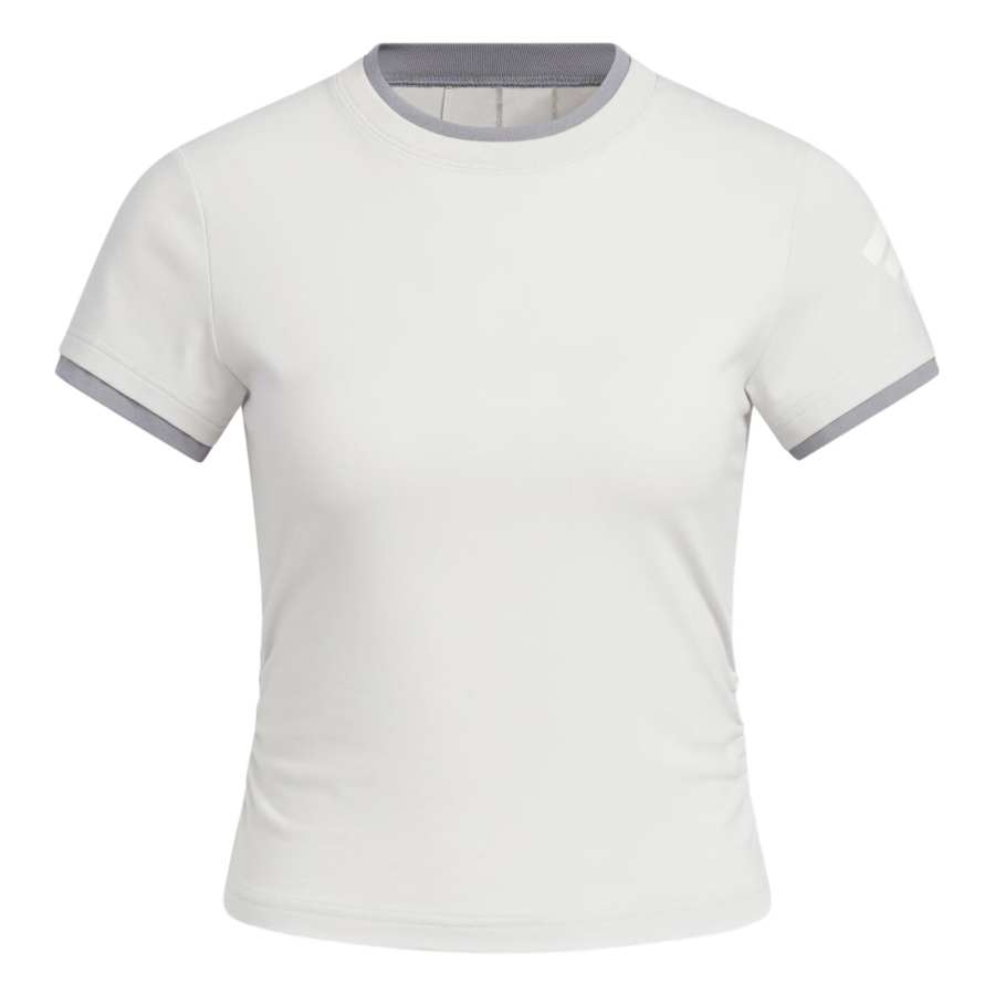 Adidas Adidas FOS T Shirts Women's Light Gray Crew Neck Moderate